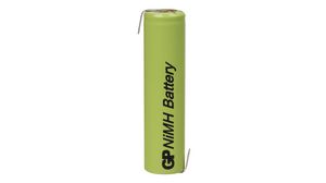 Rechargeable Battery, Ni-MH, A, 1.2V, 2.1Ah